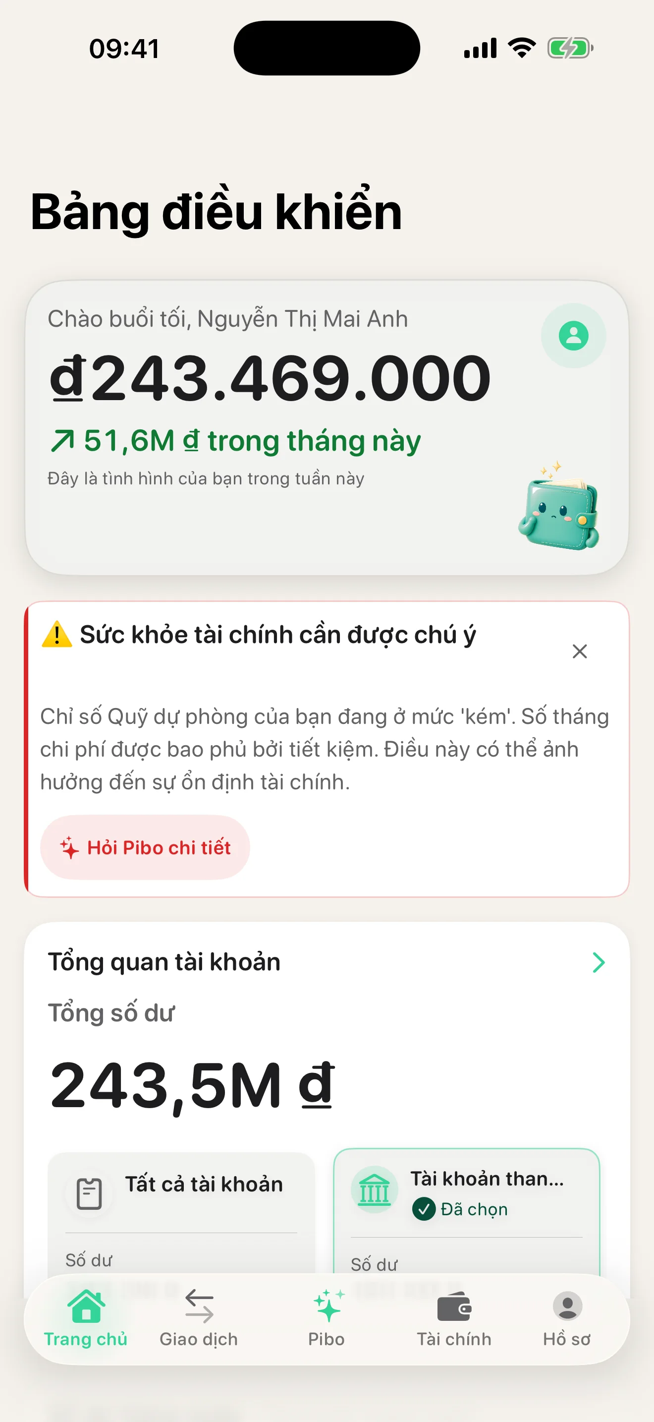 Tổng quan tài chính